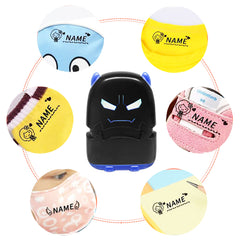 Tampon personnalisé Ogelz - Monstre extraterrestre mignon, autocollant personnalisé pour adultes et enfants, idéal pour garderie, maison de retraite, lavable et séchable en machine. Convient aux animaux.