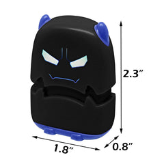 Tampon personnalisé Ogelz - Monstre extraterrestre mignon, autocollant personnalisé pour adultes et enfants, idéal pour garderie, maison de retraite, lavable et séchable en machine. Convient aux animaux.