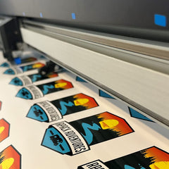 Ogelz Custom Waterproof Vinyl Stickers with Your Image Photo Text or Logo Personalized Dishwasher Safe Label for Business Logo (Max Width 1.5" 2" 3" 4" 5" 6" 7" 8" 9" 10"))