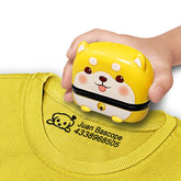 Ogelz Customized Name Stamp For Clothes-Cute Animal Dog Personalised For Adult Kids Daycare Stickers Tag Label Preschool Nursing Home Washable Dryer Safe