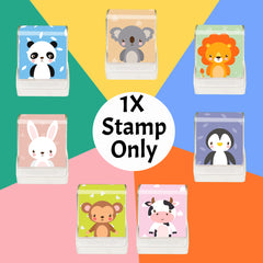 Ogelz Customized Name Stamp For Clothes-Cute Koala SQ Personalised For Adult Kids Daycare Stickers Tag Label Preschool Nursing Home Washable Dryer Safe