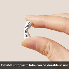 Set of 40/80PCS Shoes Name Label Tag In Multi Colors String 5 Options of Tag Color In White Yellow Red Orange BlueOgelz