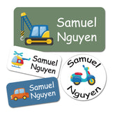 Ogelz Personalized Name Labels for Kids Custom Stcikers Washable for Clothes and Gear Non Iron Waterproof for Kids Stuff Daycare Toddlers School Supplies Water Bottle Camp Fruit Theme 137PCS (Transport)