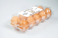 Ogelz 40Pcs Customized Farm Fresh Egg Carton Packaging Labels Stickers Set Personalized for Chicken Duck Stickers Extra Stciky 2X4 Inch Rectangle (G02)