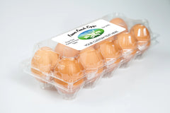 Ogelz 40Pcs Customized Farm Fresh Egg Carton Packaging Labels Stickers Set Personalized for Chicken Duck Stickers Extra Stciky 2X4 Inch Rectangle (G06)