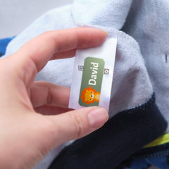 Étiquettes personnalisées Ogelz pour enfants - Autocollants lavables et imperméables, sans repassage, pour vêtements et équipements d'enfants, fournitures scolaires, gourdes, thème animaux, 137 pièces