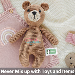 Ogelz Personalized Name Labels for Kids Custom Stcikers Washable for Clothes and Gear Non Iron Waterproof for Kids Stuff Daycare Toddlers School Supplies Water Bottle Camp 0.5"X1.2" Green (Animal)