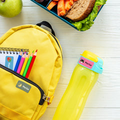 Ogelz Personalized Name Labels for Kids Custom Stcikers Washable for Clothes and Gear Non Iron Waterproof for Kids Stuff Daycare Toddlers School Supplies Water Bottle Camp Dinosaur Theme 137PCS