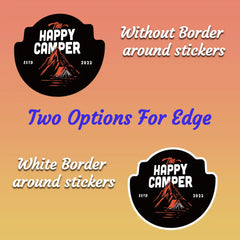 Ogelz Custom Waterproof Vinyl Stickers with Your Image Photo Text or Logo Personalized Dishwasher Safe Label for Business Logo (Max Width 1.5" 2" 3" 4" 5" 6" 7" 8" 9" 10"))