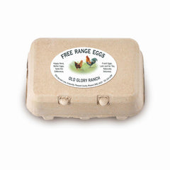 Ogelz 10-500 paires d'étiquettes autocollantes personnalisées pour boîtes d'œufs frais de la ferme (12 œufs par douzaine) en pâte à papier, imperméables et anti-rayures (motif ferme)