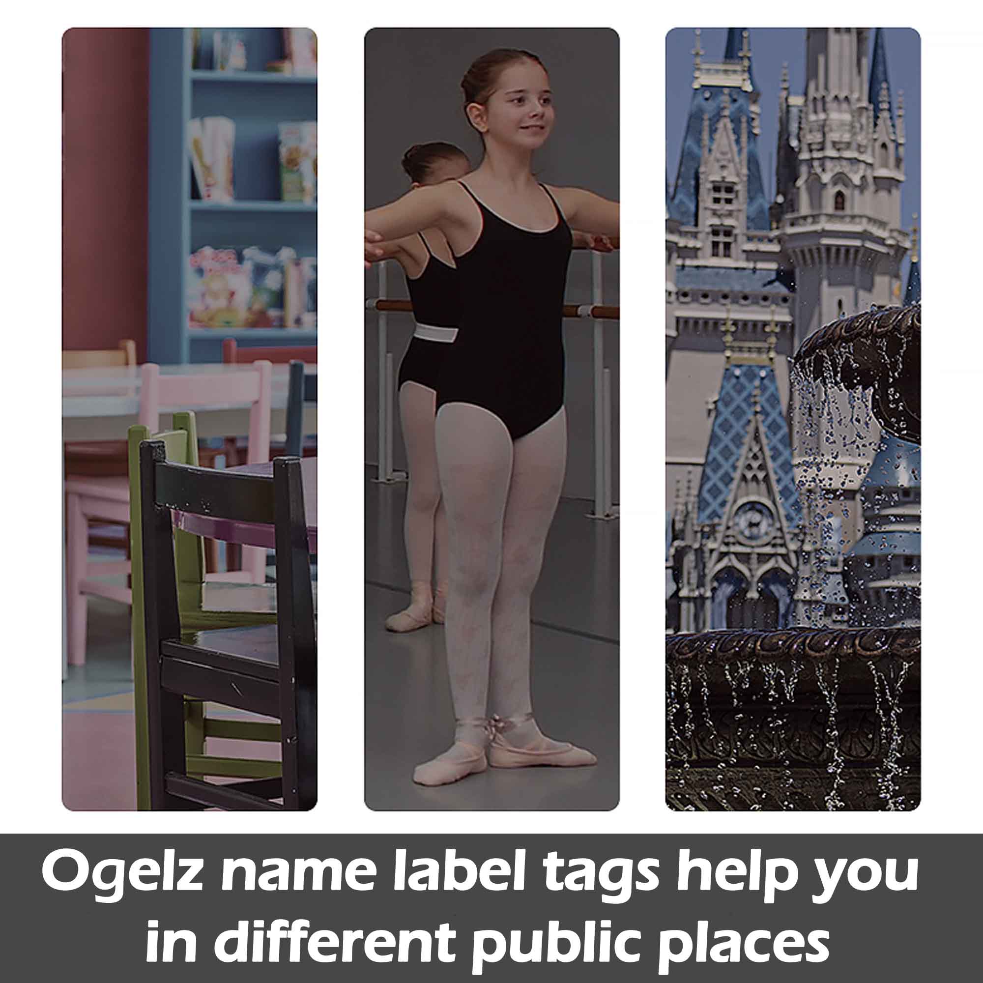 Set of 40/80PCS Shoes Name Label Tag In Multi Colors String 5 Options of Tag Color In White Yellow Red Orange BlueOgelz